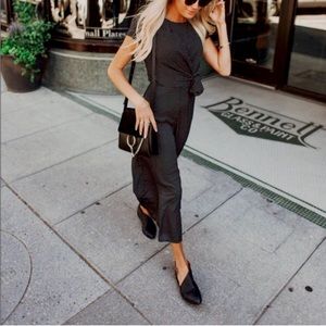 Free People Royale Flat Black bootie western asymmetric we the free boots pointy